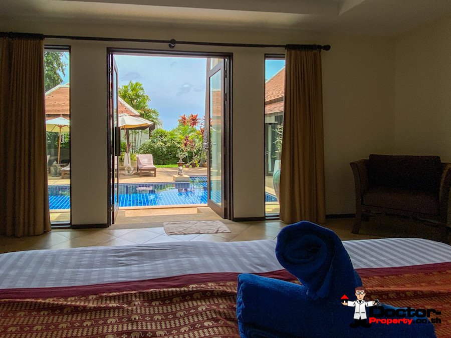 Asian Style 2 Bedroom Villa, near Bangrak Beach, Koh Samui – For Sale